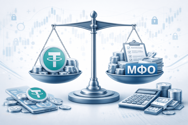 Криптокредит или МФО: что выгоднее в 2026 году?